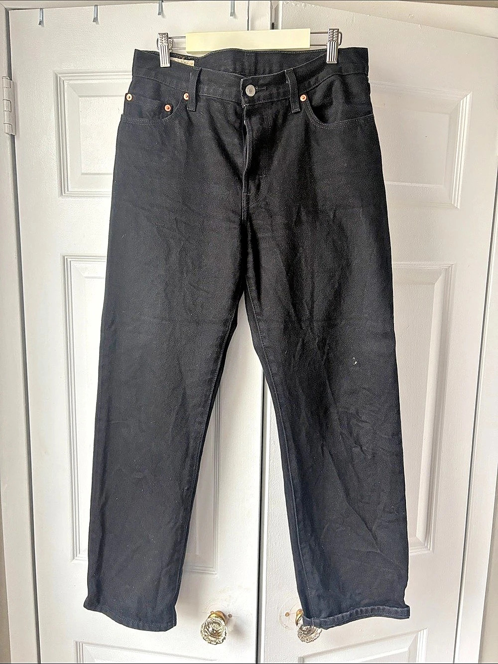 Levi's 501 '90s Women's Jeans Straight Leg Black 29 x 30